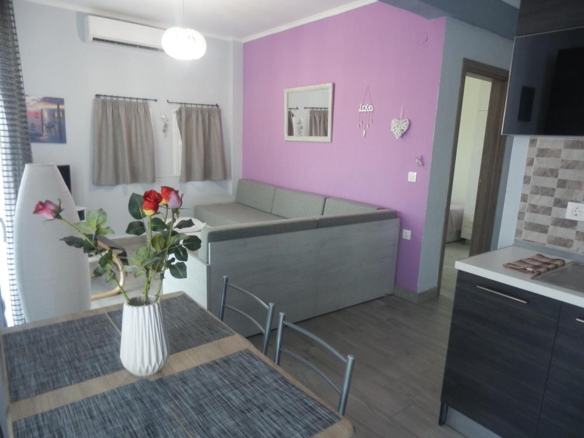 Zephyros Family Apartments 1 ออร์โมส ปานากีอาส ภายนอก รูปภาพ