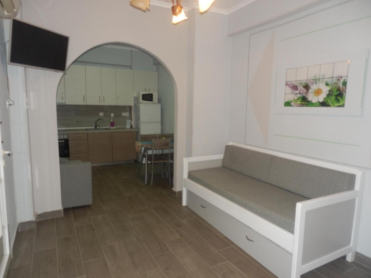 Zephyros Family Apartments 1 ออร์โมส ปานากีอาส ภายนอก รูปภาพ